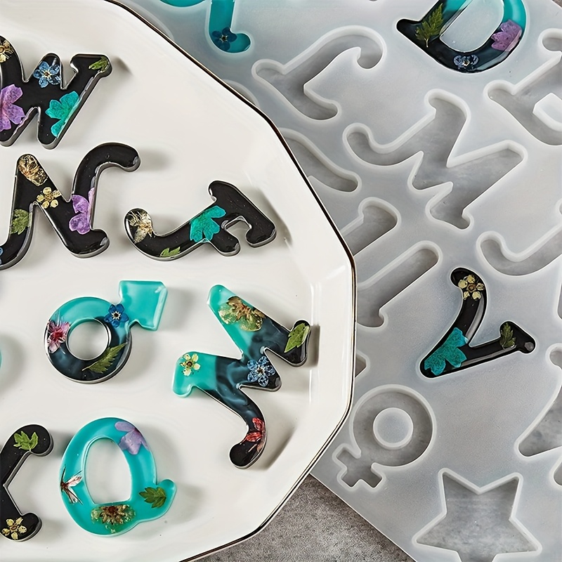 Resin casting mold A style mir - Resin Art Alphabet ulasan dan harga