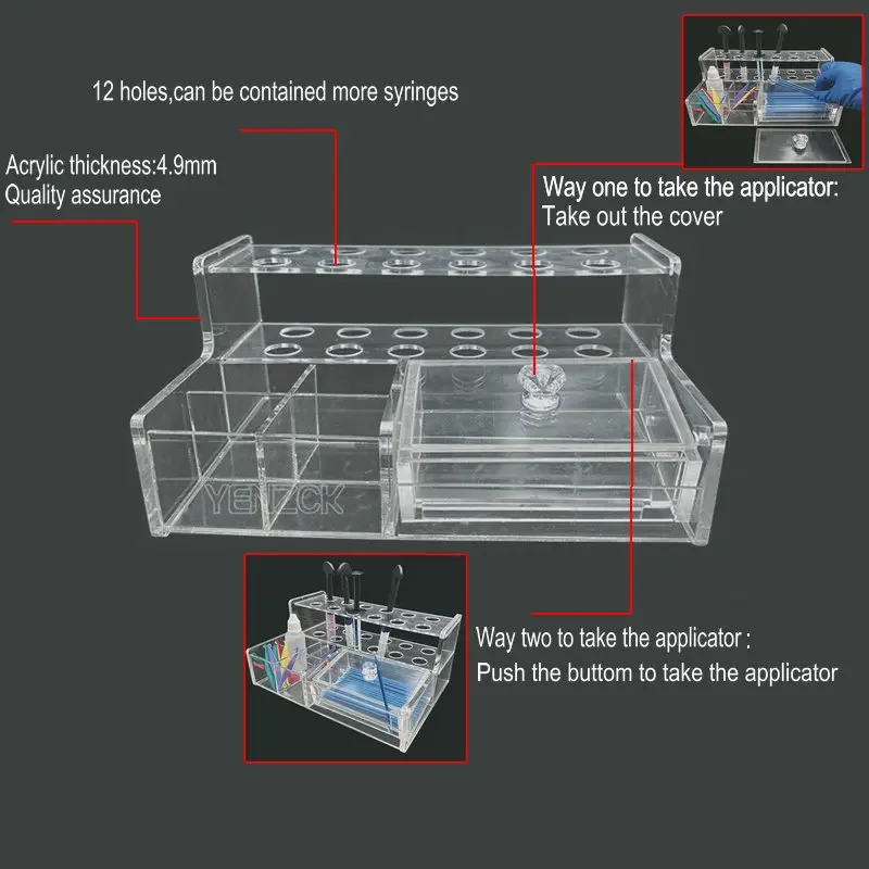 1Pc Dental Holder for Syringe  - Resin Art Case ulasan dan harga