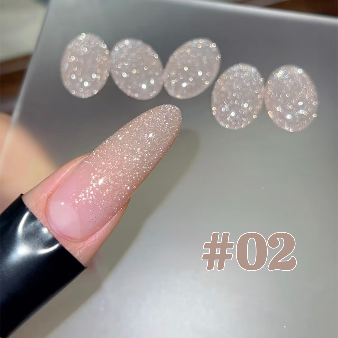 1-6pcs TC 2025 New Pink Naked  - Resin Art Rose ulasan dan harga