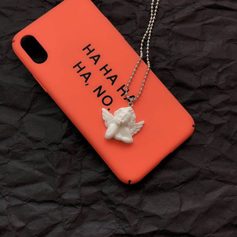 Cute Cupid Angel Pendant Stain - Resin Art Baby ulasan dan harga