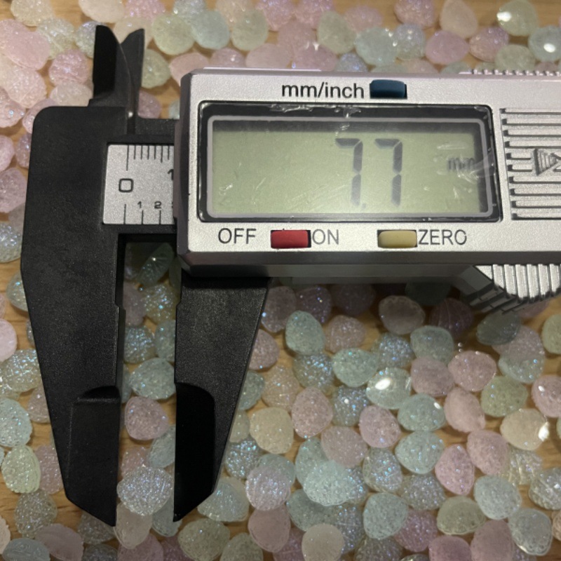 7.7mm Mini Sugar Frosted Shell - Resin Art Equipment ulasan dan harga