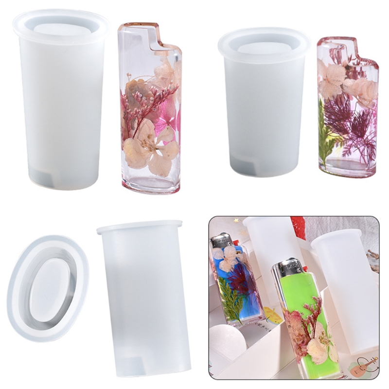Cigarette Lighter Cover Silico - Resin Art Case ulasan dan harga