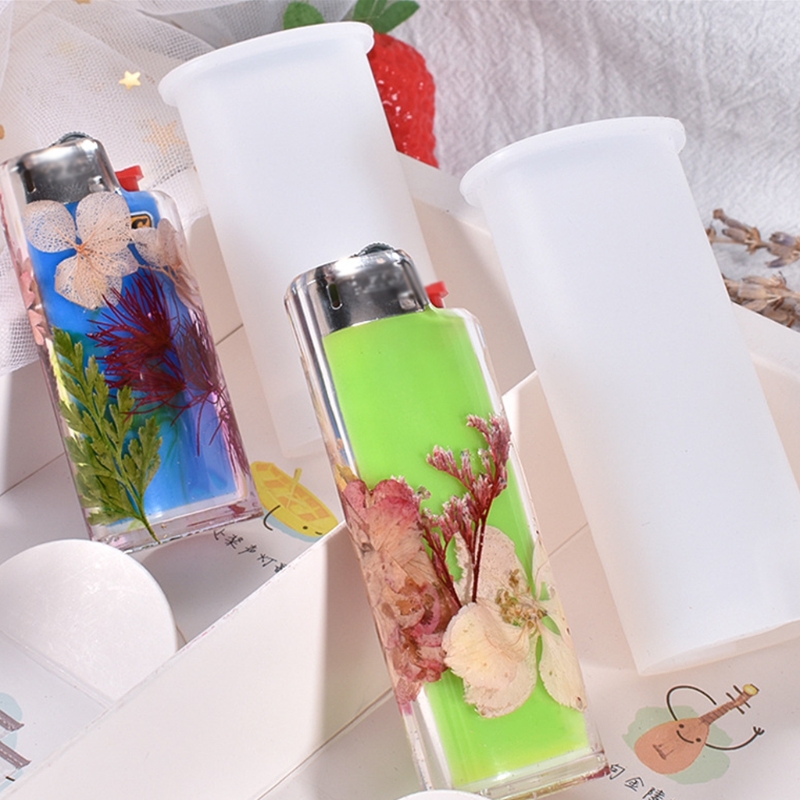 Cigarette Lighter Cover Silico - Resin Art Case ulasan dan harga