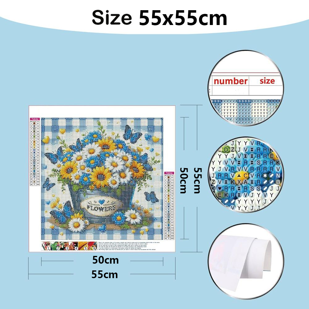 DIY Diamond Painting Star of D - Resin Art Wallpaper ulasan dan harga